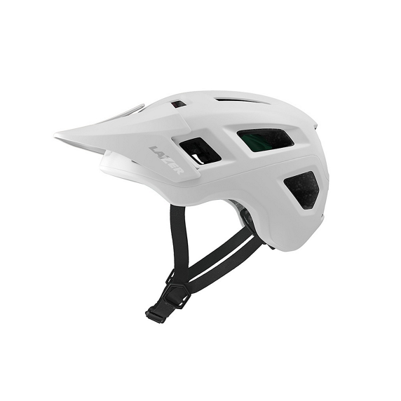 LAZER COYOTTE KINECTICORE Kask MTB matowy biały