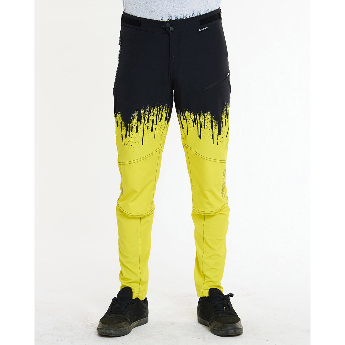 Spodnie przeciwdeszczowe DHARCO GRAVITY ACID RAIN czarne/żółte
