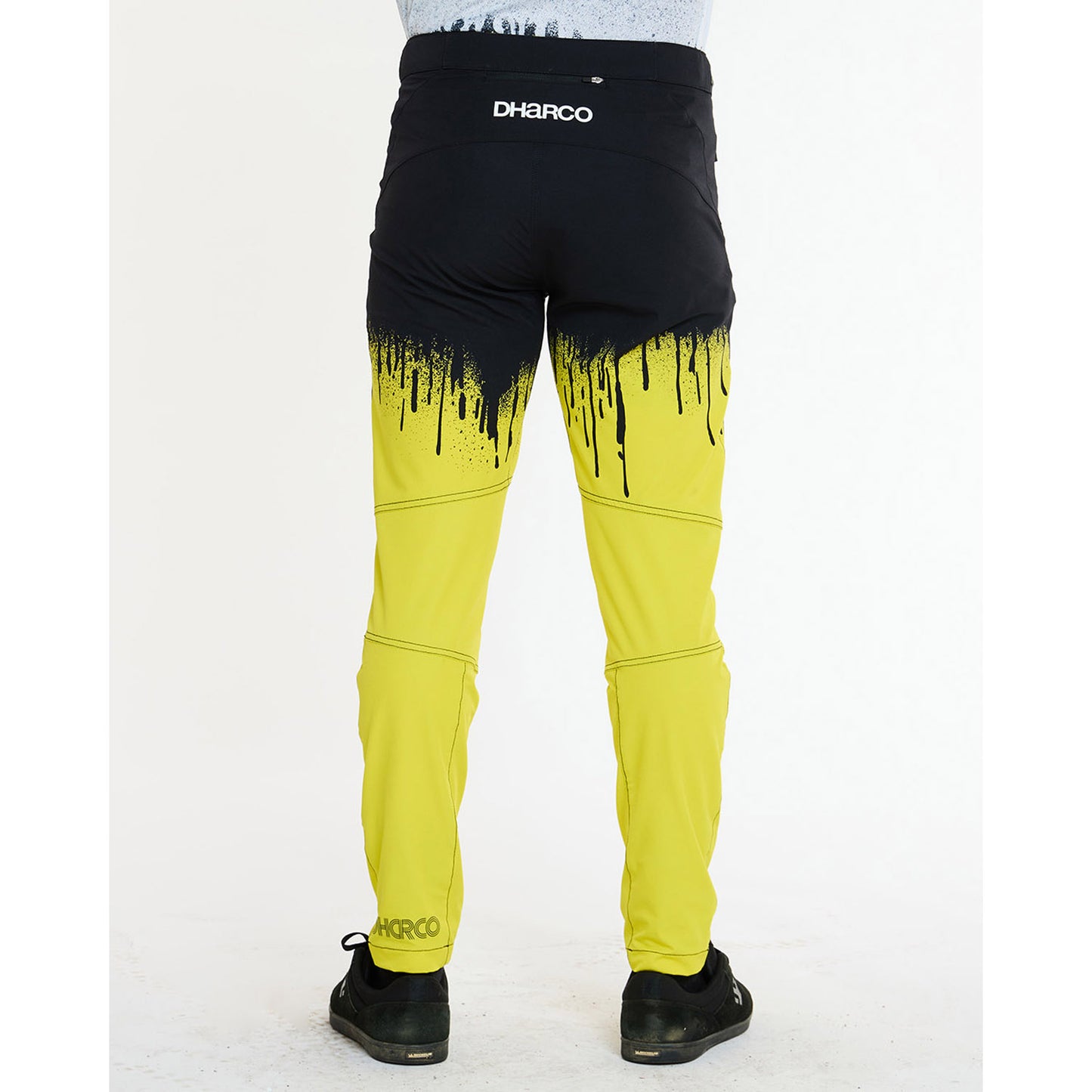 Spodnie przeciwdeszczowe DHARCO GRAVITY ACID RAIN czarne/żółte