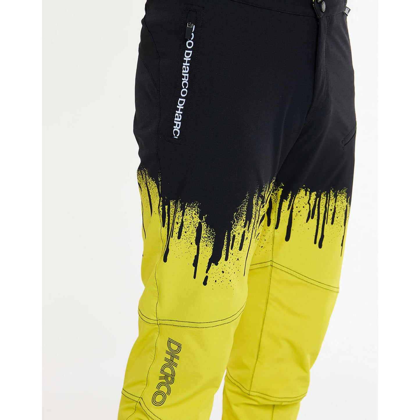 Spodnie przeciwdeszczowe DHARCO GRAVITY ACID RAIN czarne/żółte