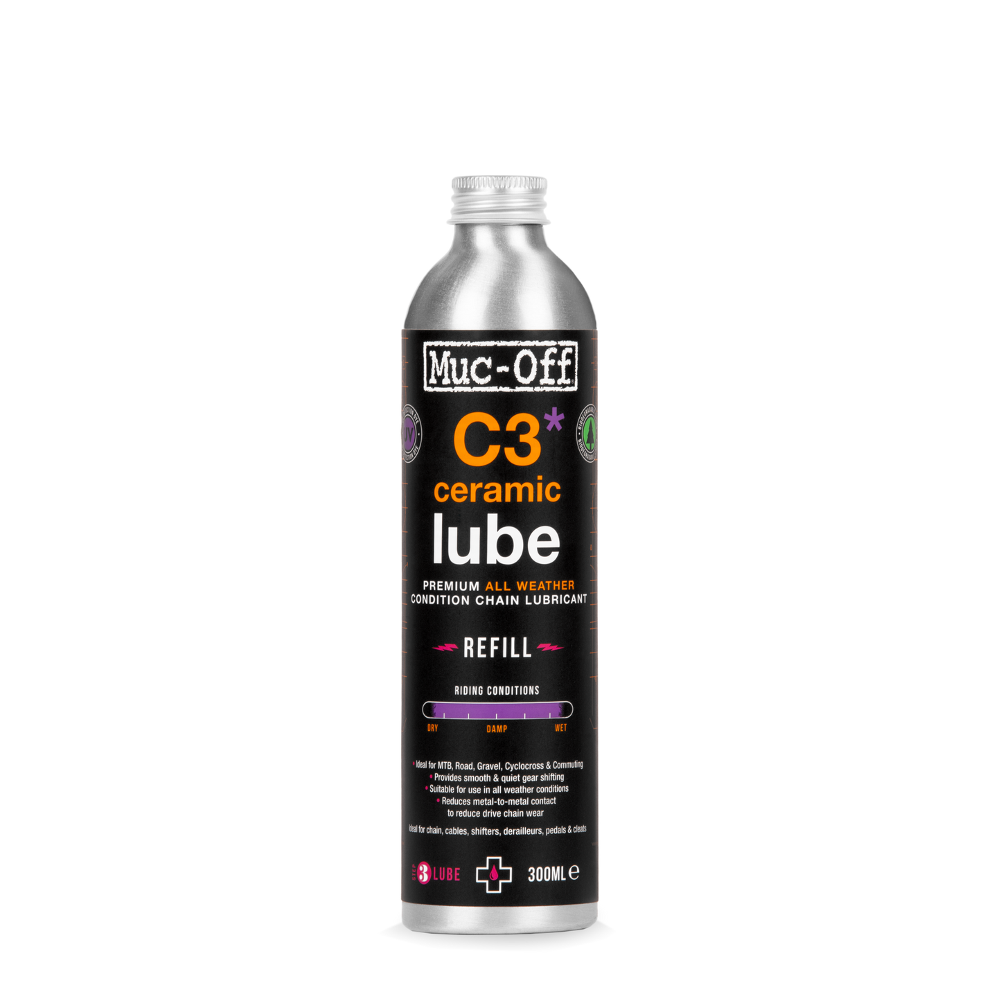 All-Conditions Ceramic Lubricant MUC-OFF C3 ALL WEATHER CERAMIC (300 ml)