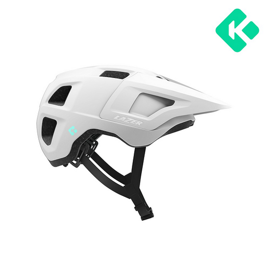 LAZER LUPO KINETICORE Kask MTB biały matowy