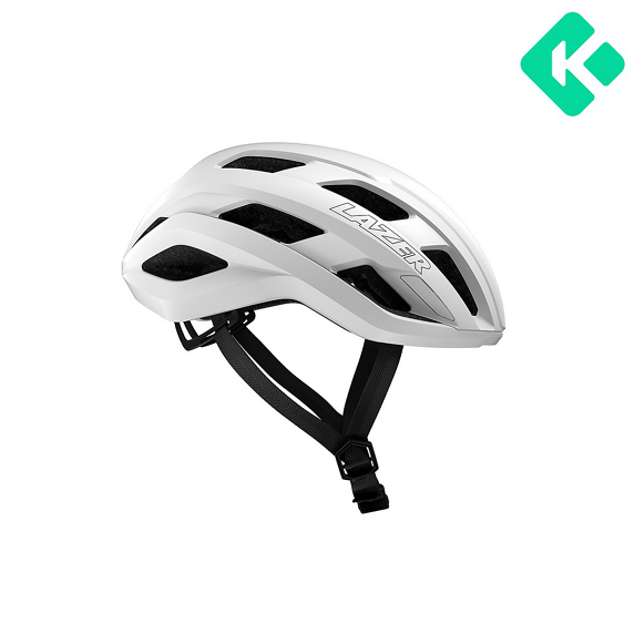 Kask szosowy LAZER STRADA KINETICORE biały matowy