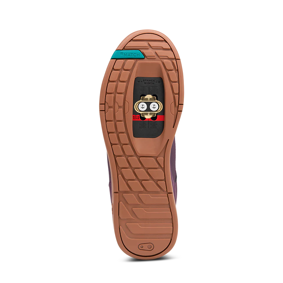 CRANKBROTHERS MALLET LACE CLIP-IN Violet MTB shoes