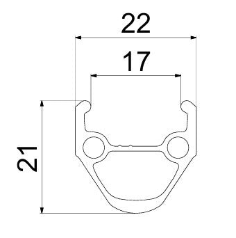 Pair of MAVIC ACCESS R17 wheels