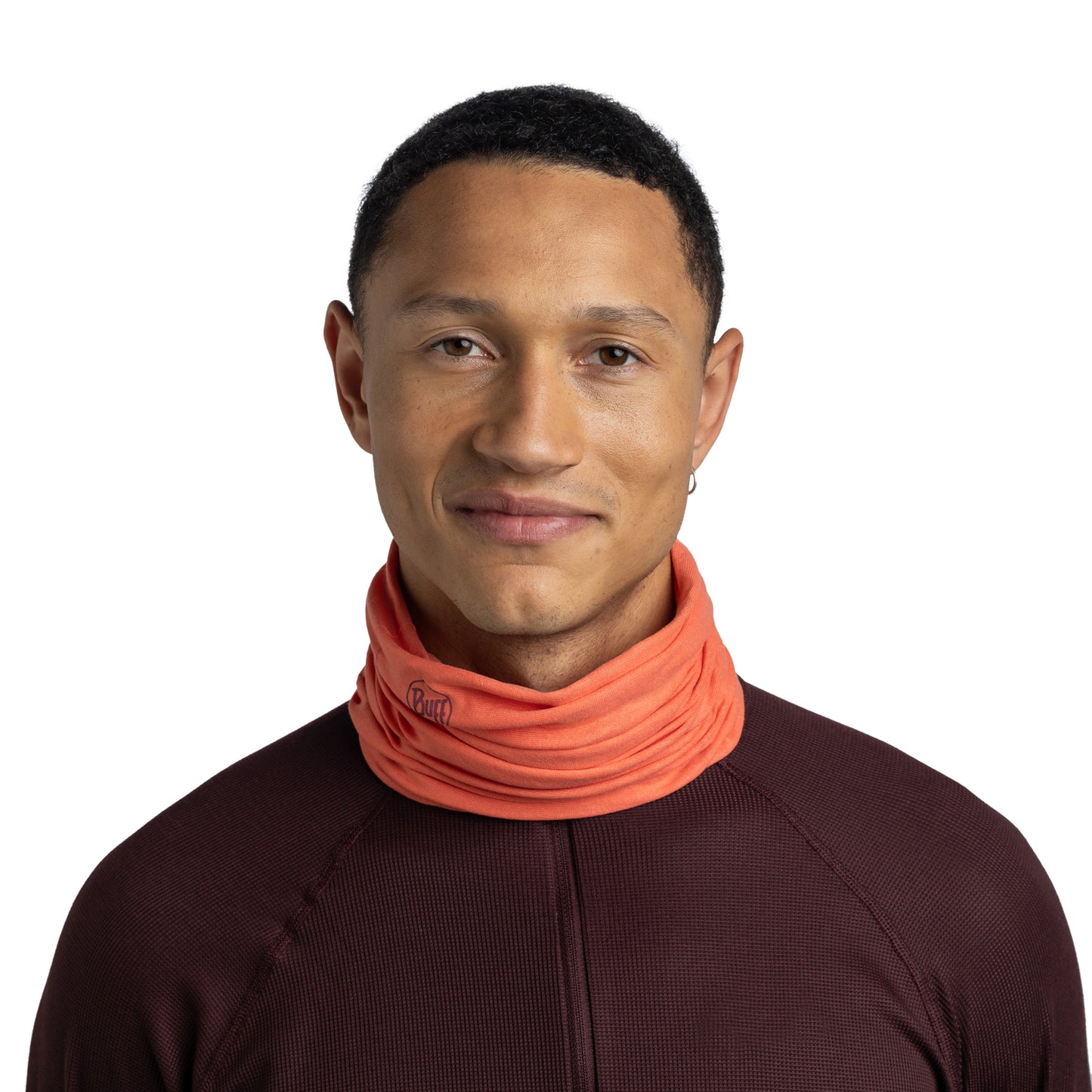 Pomarańczowy choker BUFF ORIGINAL ECOSTRETCH