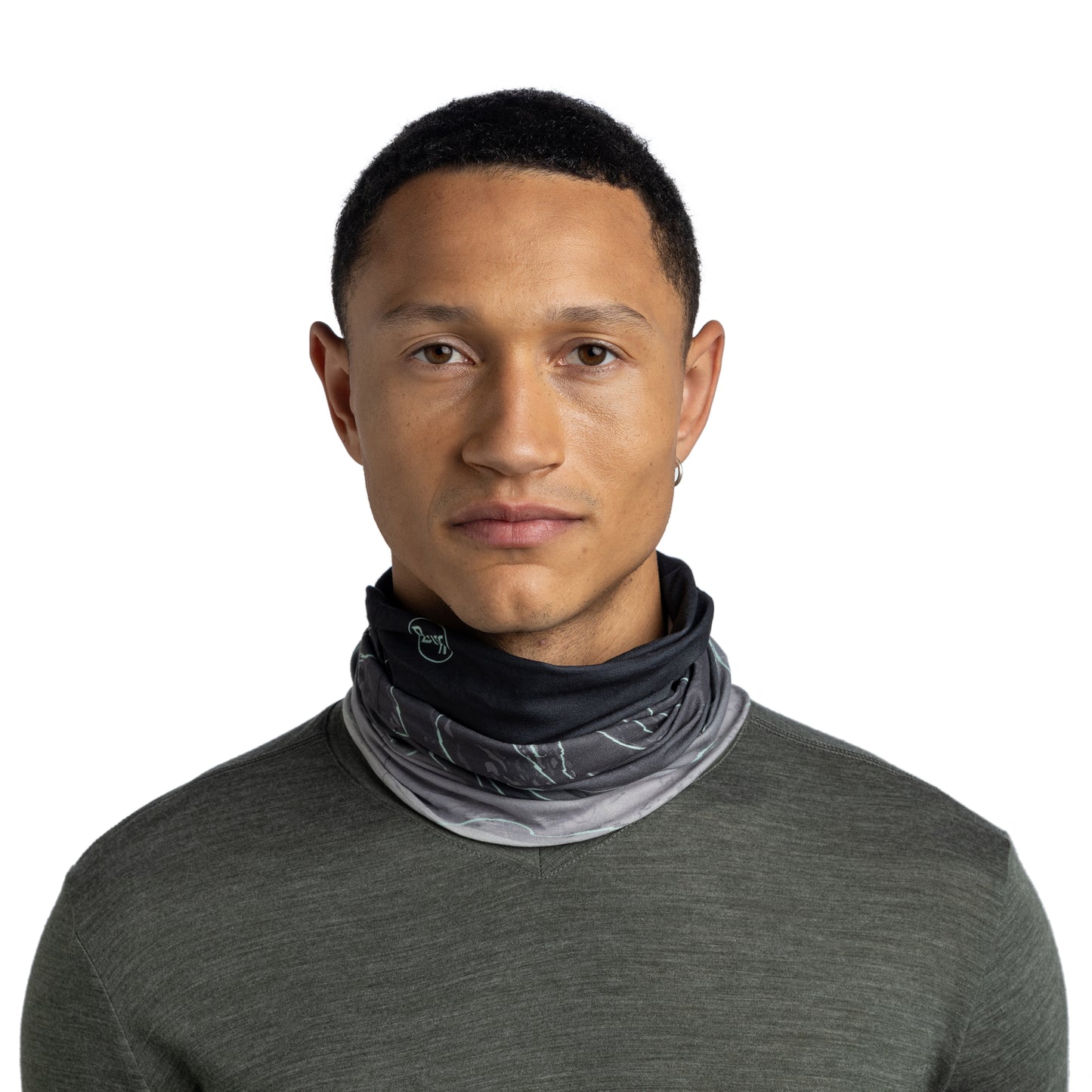 BUFF ORIGINAL ECOSTRETCH Unal Choker szary
