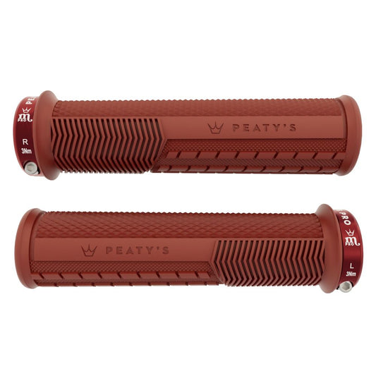 Chwyty PEATY'S MONARCH PRO KNURL Supersoft Brick Red