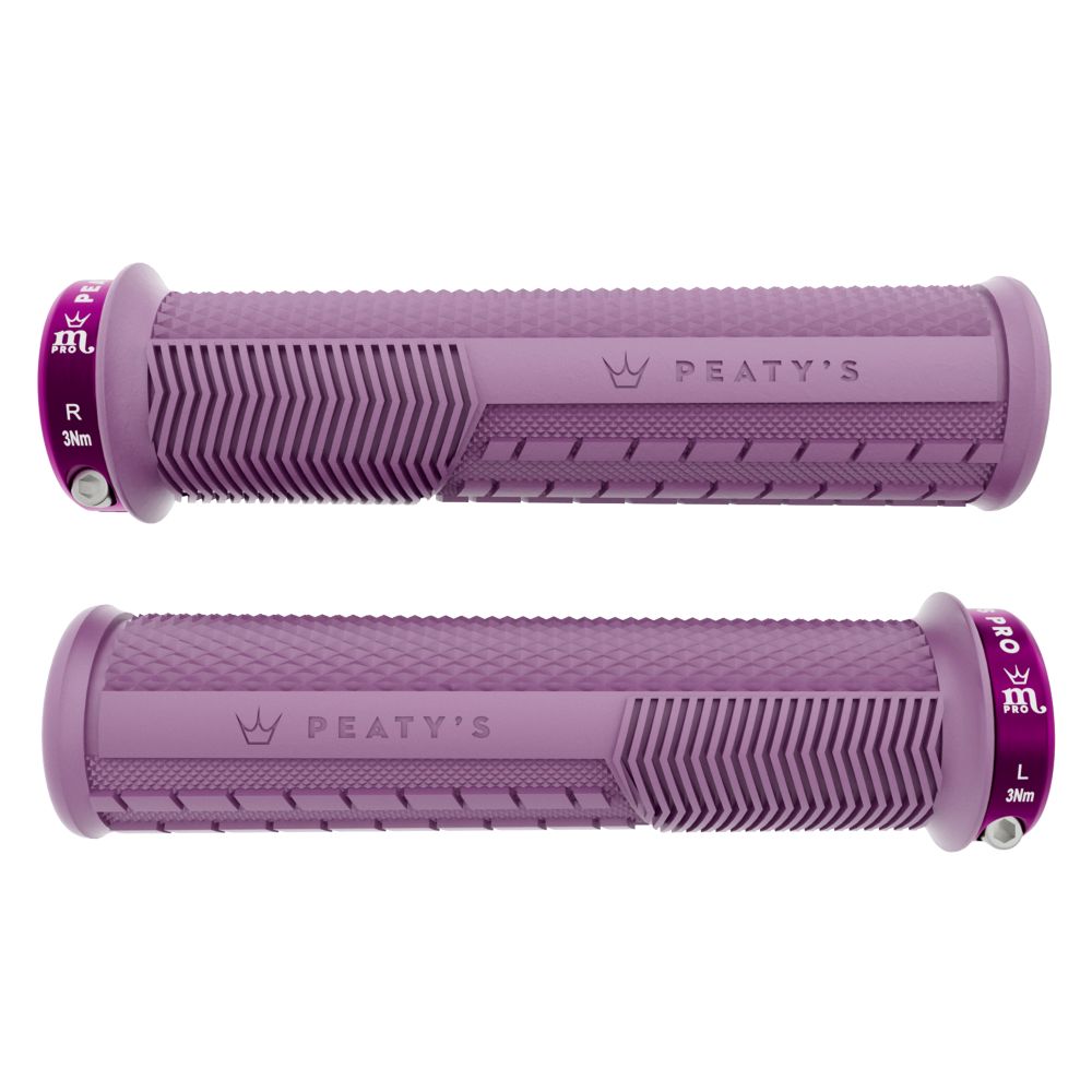 Chwyty PEATY'S MONARCH PRO KNURL Supersoft Plum Purple