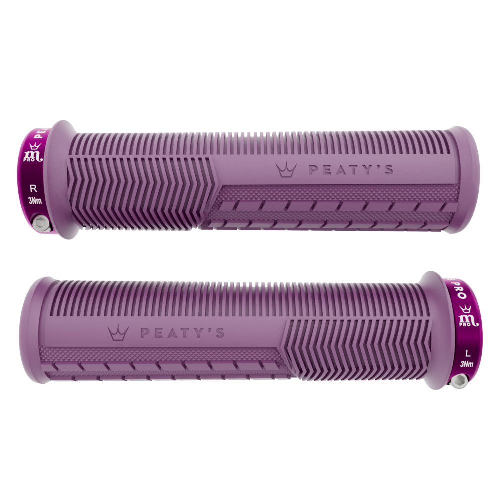 Chwyty PEATY'S MONARCH PRO MUSHROOM Supersoft Plum Purple