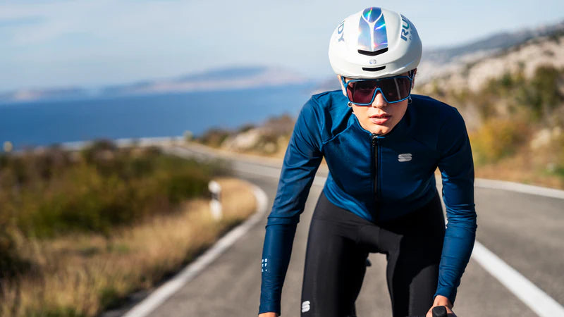 Kask szosowy RUDY PROJECT NYTRON PRO White Iridescent Matt