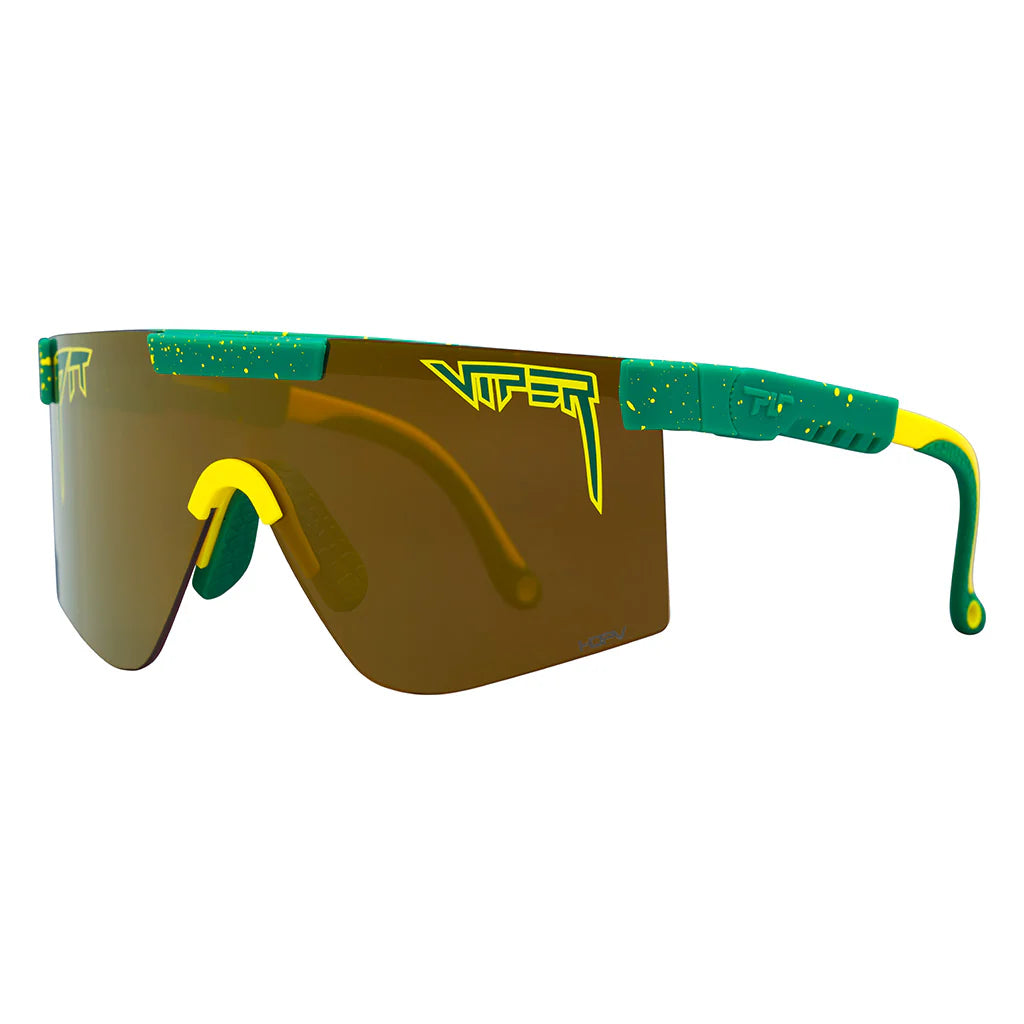PIT VIPER THE STRAYA ORIGINAL 2.0 WIDE HDPV Polarized Gold Goggles