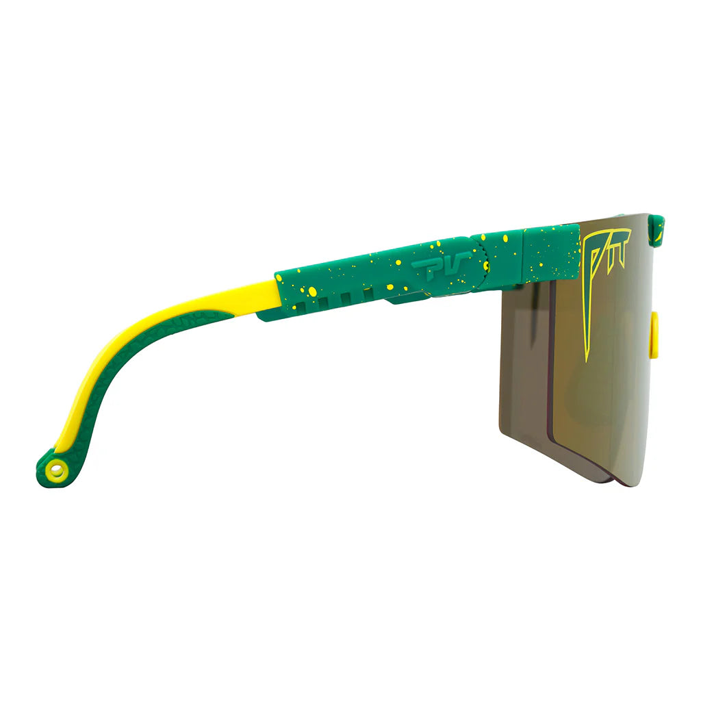 PIT VIPER THE STRAYA ORIGINAL 2.0 WIDE HDPV Polarized Gold Goggles