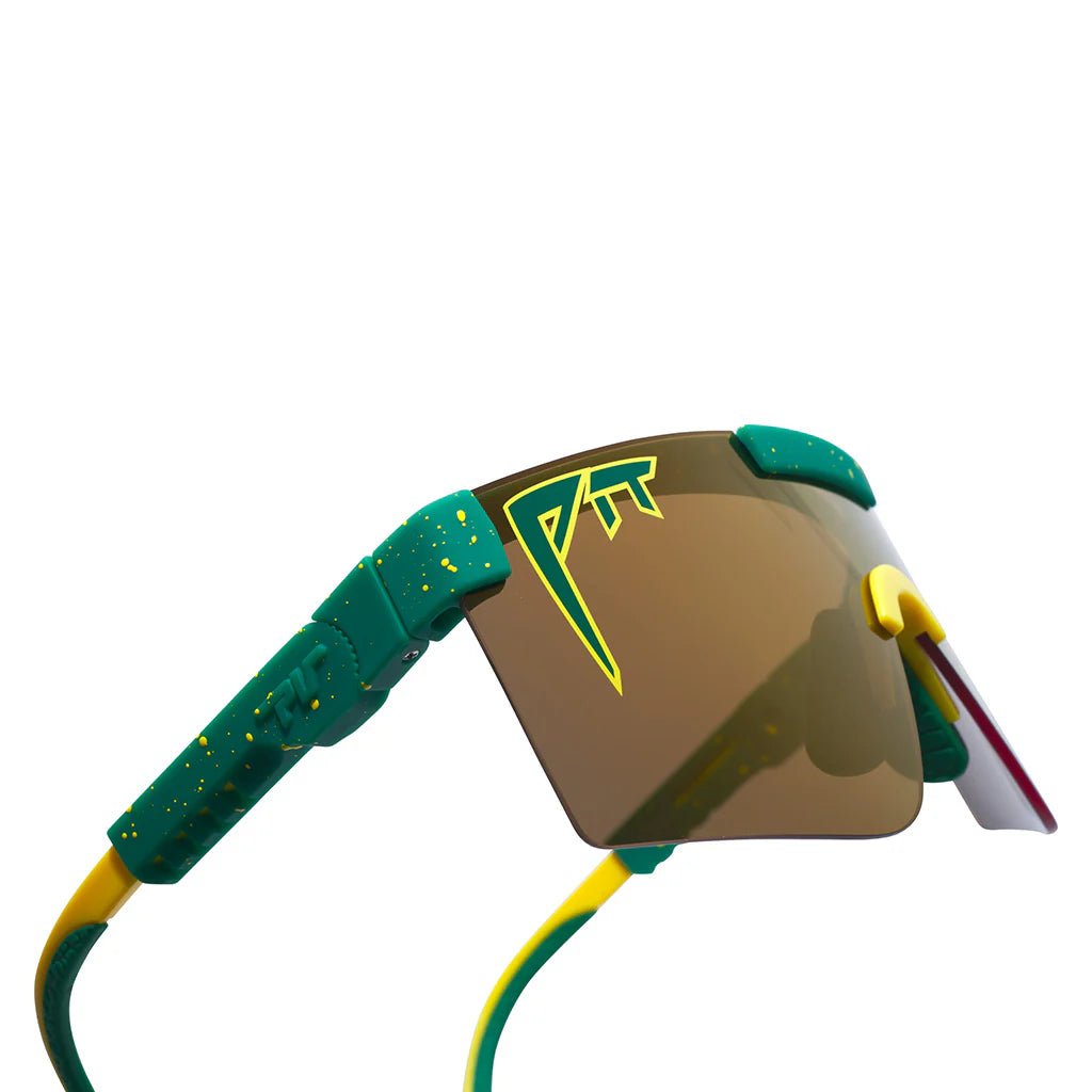 PIT VIPER THE STRAYA ORIGINAL 2.0 WIDE HDPV Polarized Gold Goggles