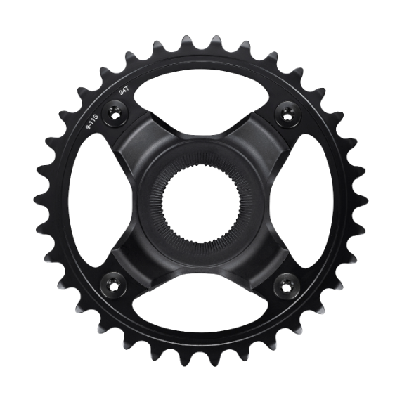 SHIMANO SM-CRE70-B 9/10/11V E-Bike Mono Chainring 53 mm
