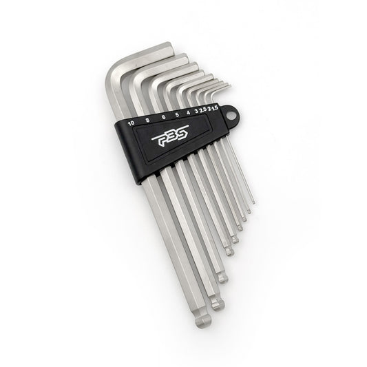 Set of 6 Hexagonal Allen Keys PBS TOOLS