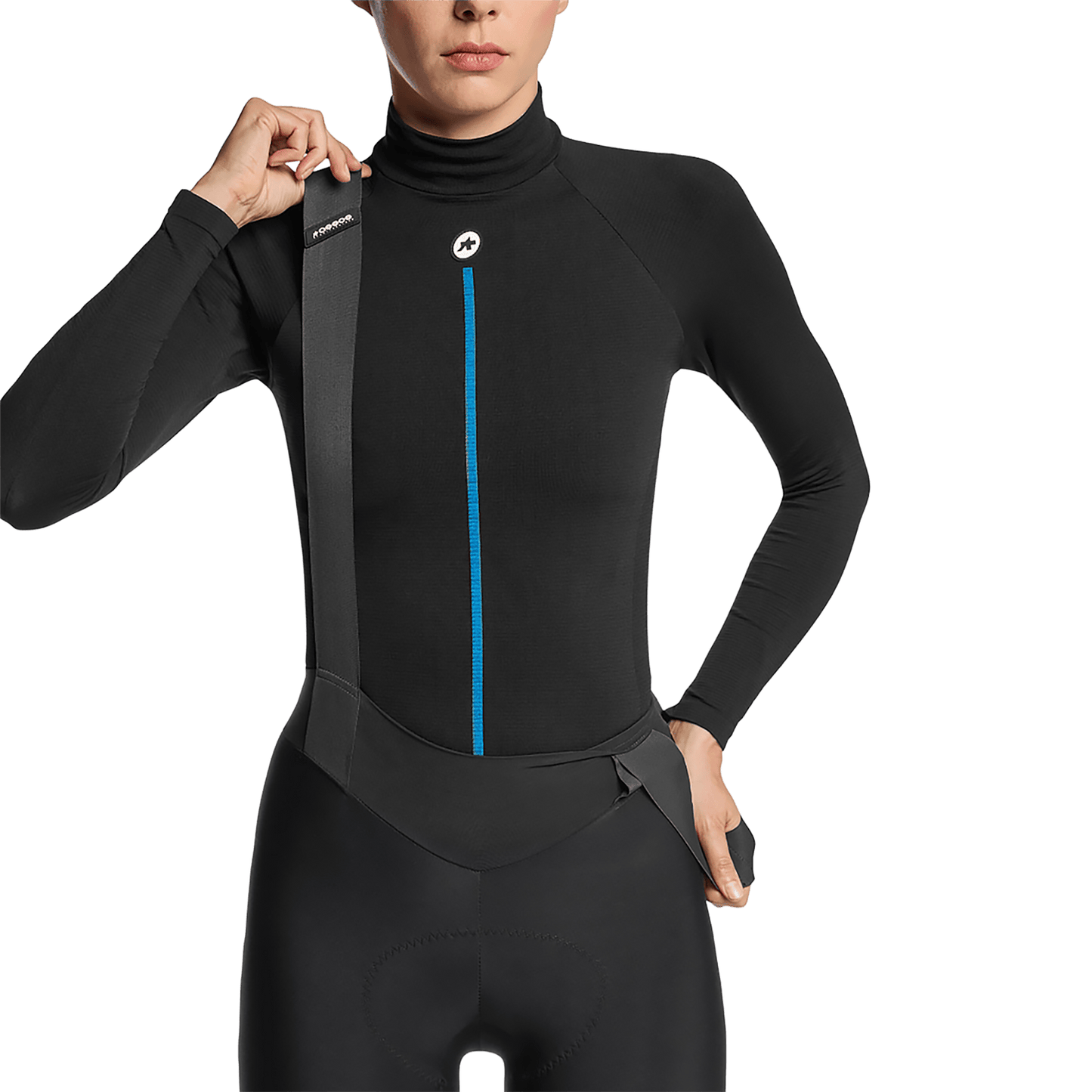 ASSOS WINTER SKIN P1 Long Sleeve Women's Underwear Black