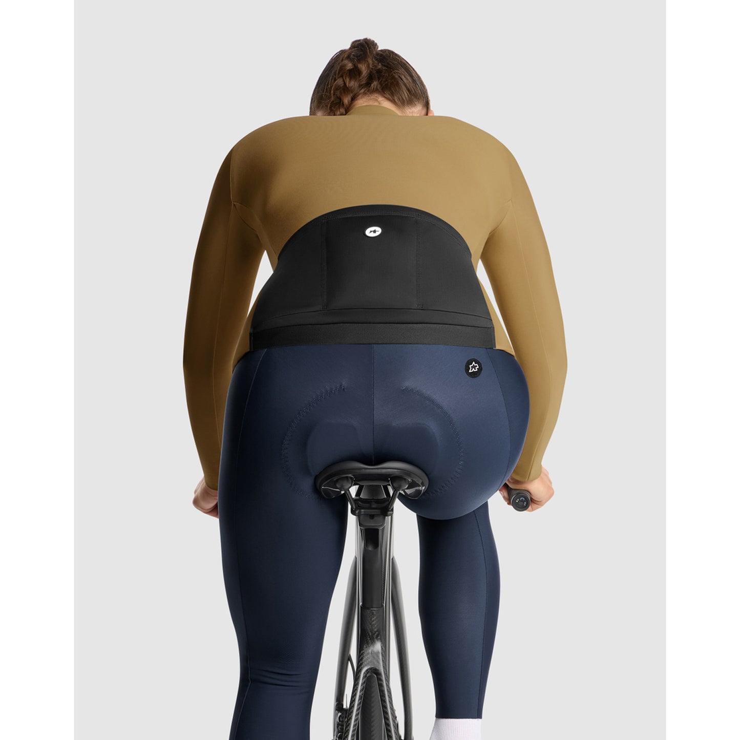 ASSOS UMA GT C2 Bluza damska z długim rękawem brązowo-popielata