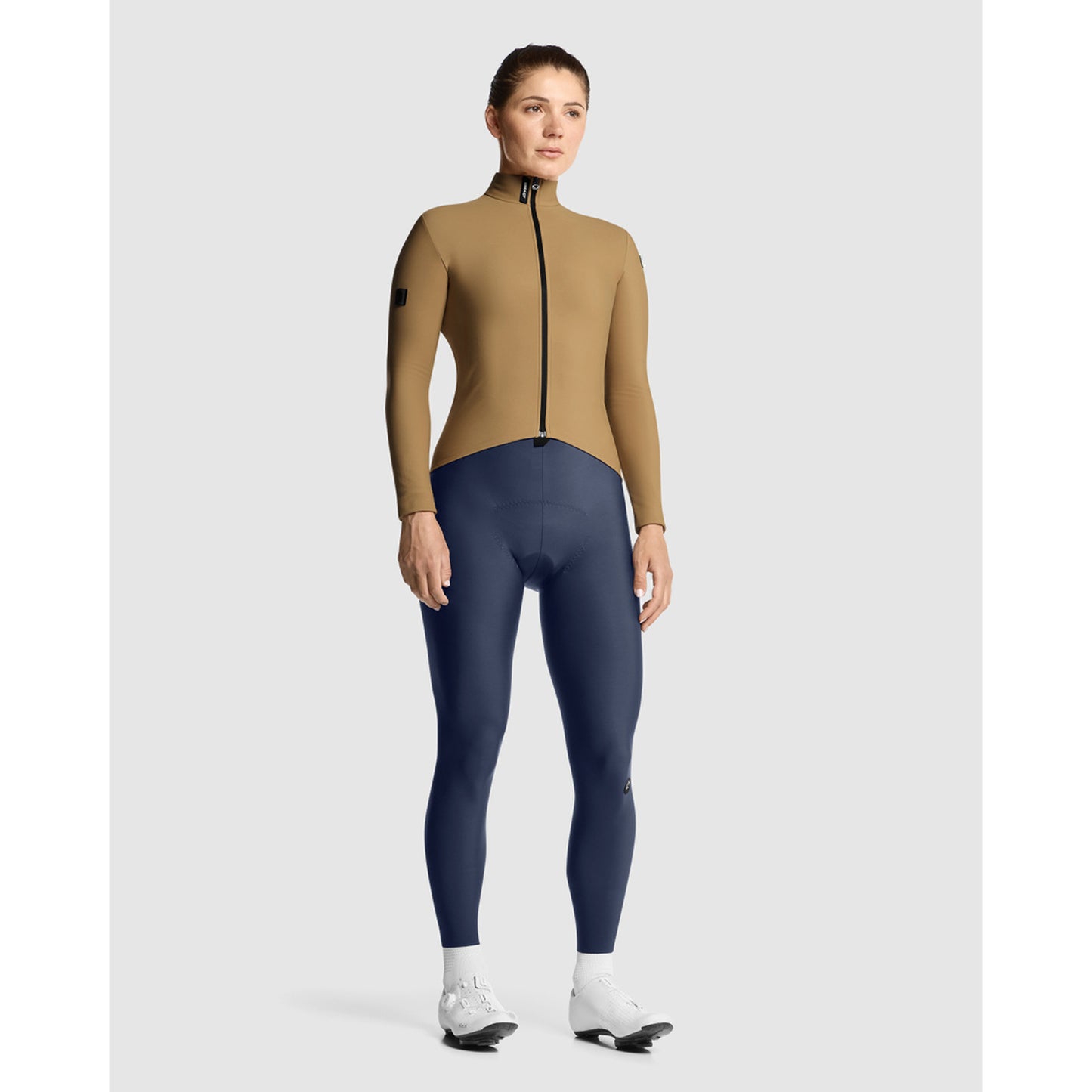 ASSOS UMA GT C2 Bluza damska z długim rękawem brązowo-popielata
