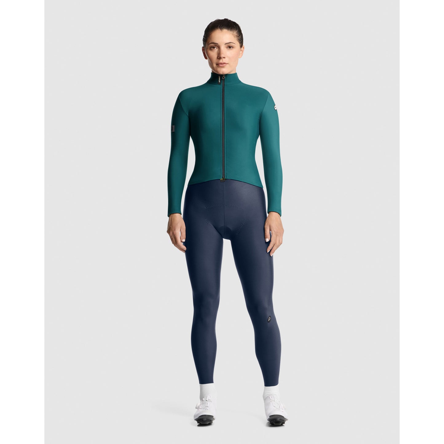 ASSOS UMA GT C2 damska koszulka z długim rękawem Foundation Green
