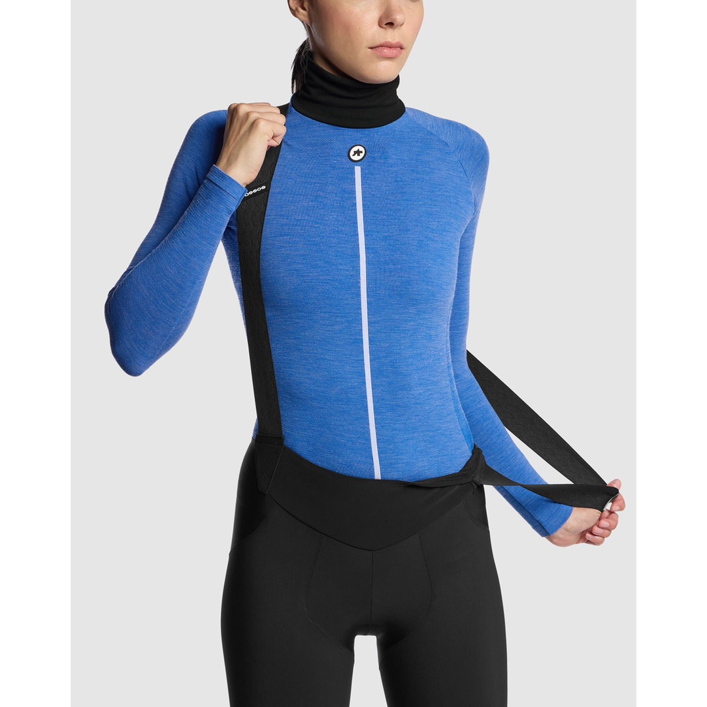 ASSOS WOM UZ P1 Bielizna damska z długim rękawem Calypso Blu