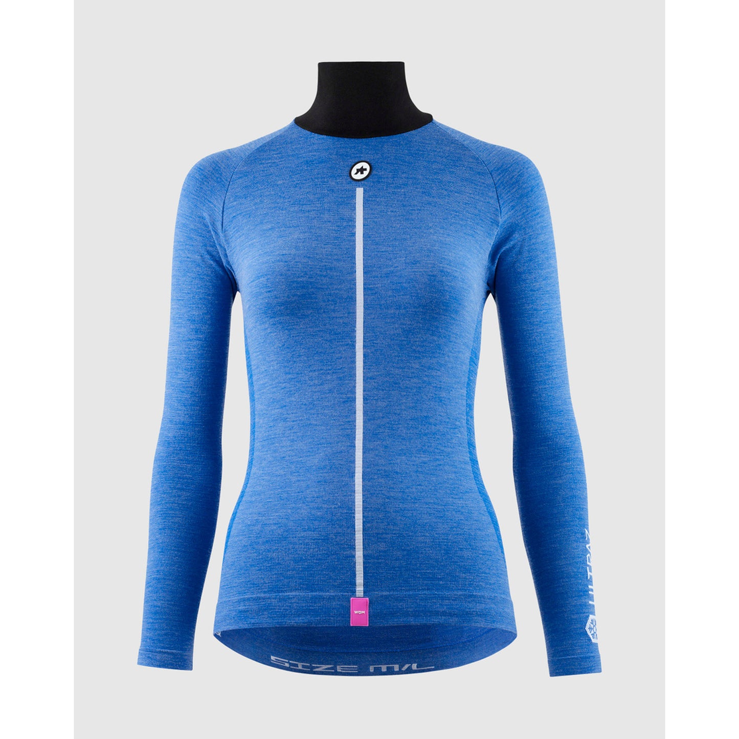 ASSOS WOM UZ P1 Bielizna damska z długim rękawem Calypso Blu