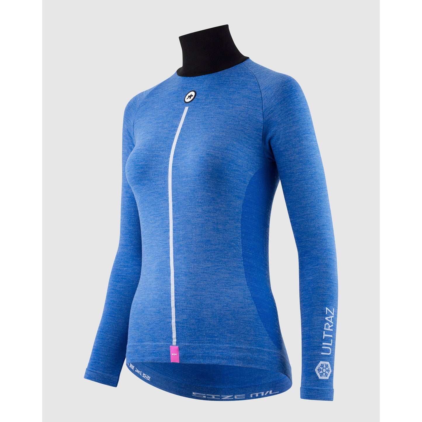 ASSOS WOM UZ P1 Bielizna damska z długim rękawem Calypso Blu
