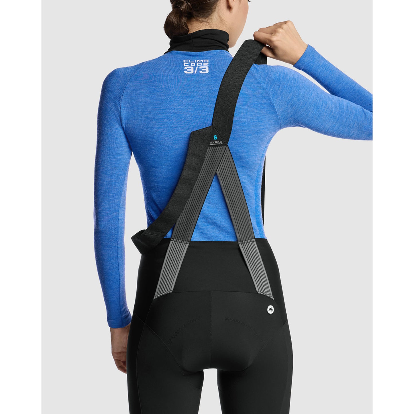 ASSOS WOM UZ P1 Bielizna damska z długim rękawem Calypso Blu