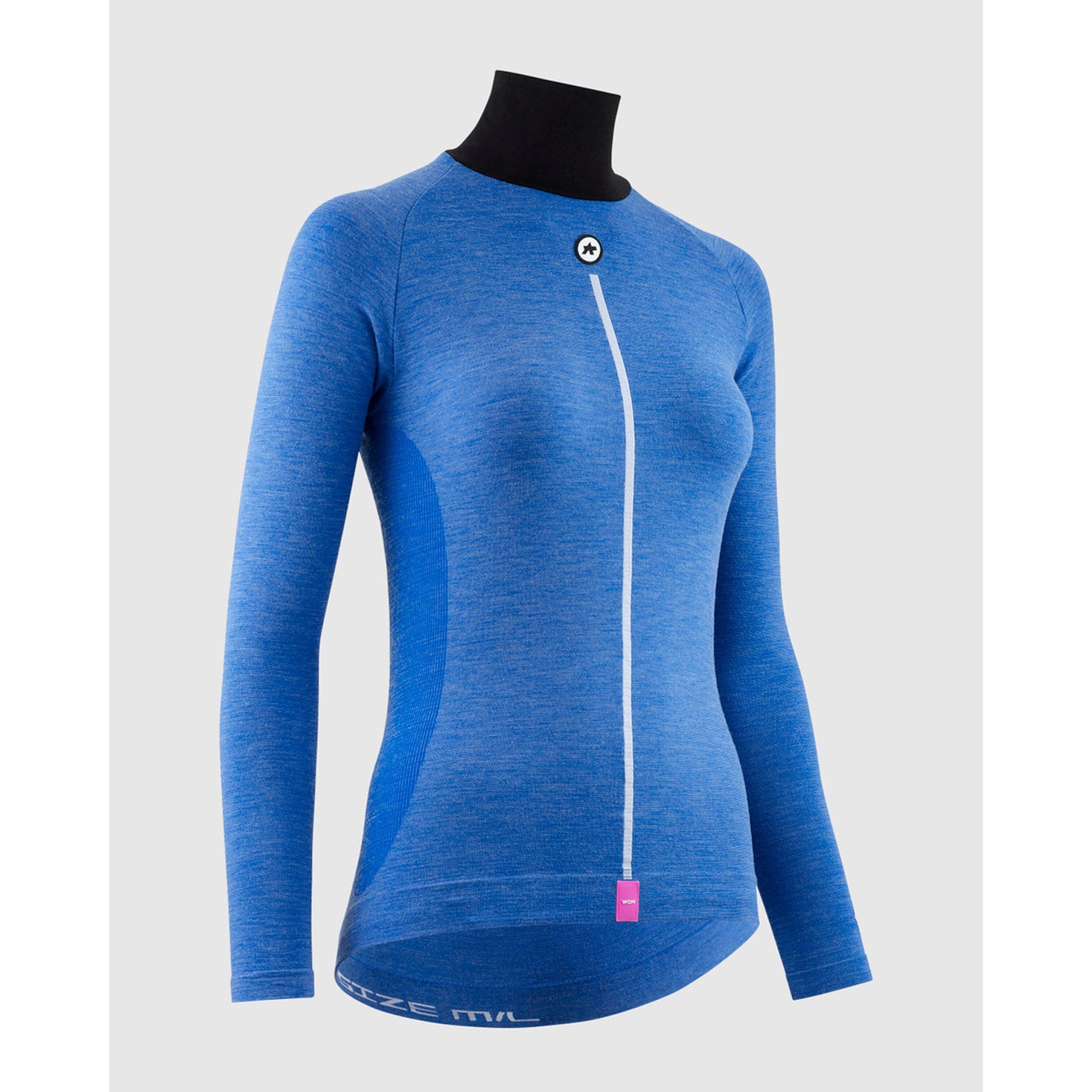 ASSOS WOM UZ P1 Bielizna damska z długim rękawem Calypso Blu