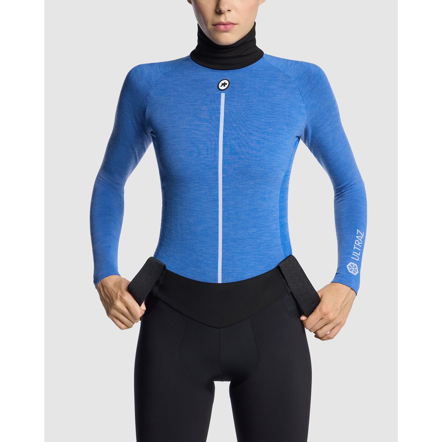 ASSOS WOM UZ P1 Bielizna damska z długim rękawem Calypso Blu