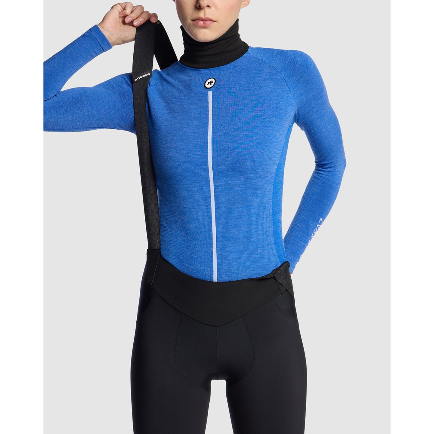 ASSOS WOM UZ P1 Bielizna damska z długim rękawem Calypso Blu