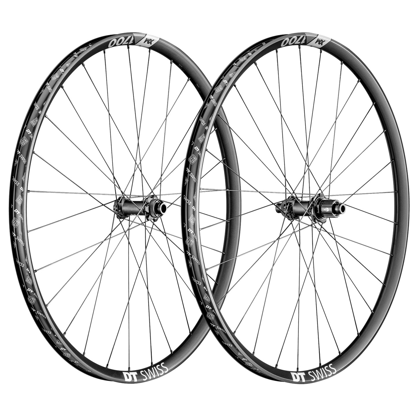 Para kół DT SWISS XM 1700 SPLINE 30 mm 27.5''15x110/12x148mm Boost Wheels