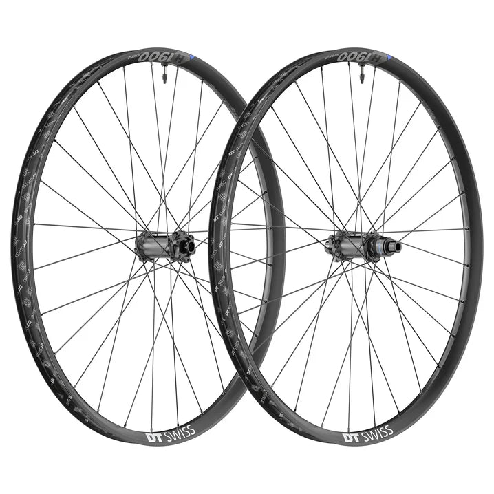 Pair of DT SWISS H 1900 SPLINE 35 mm 29" Wheels, 15x110/12x148 mm Boost