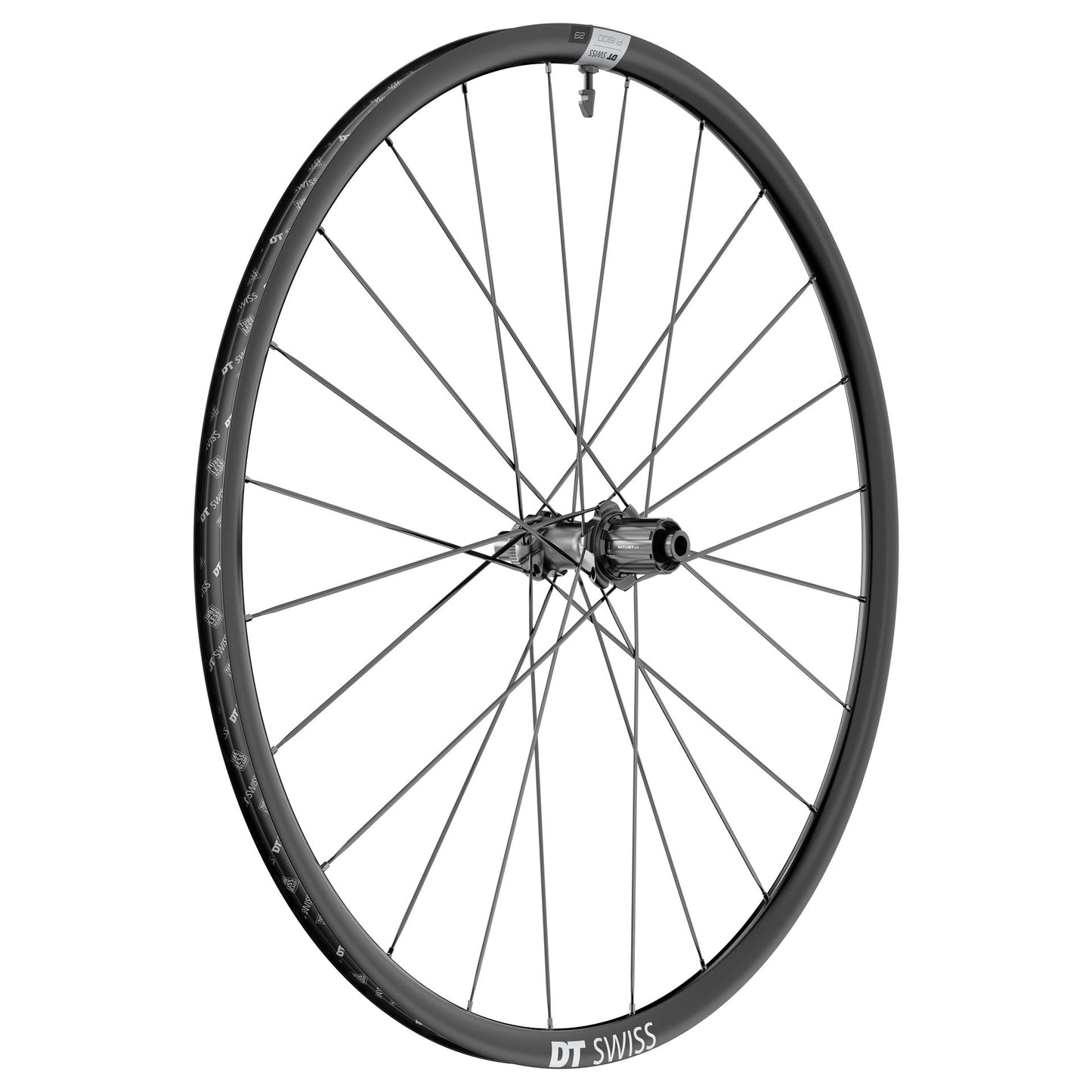 Tylne koło DT SWISS P 1800 SPLINE 23 DIC Tubeless Ready (Center Lock)