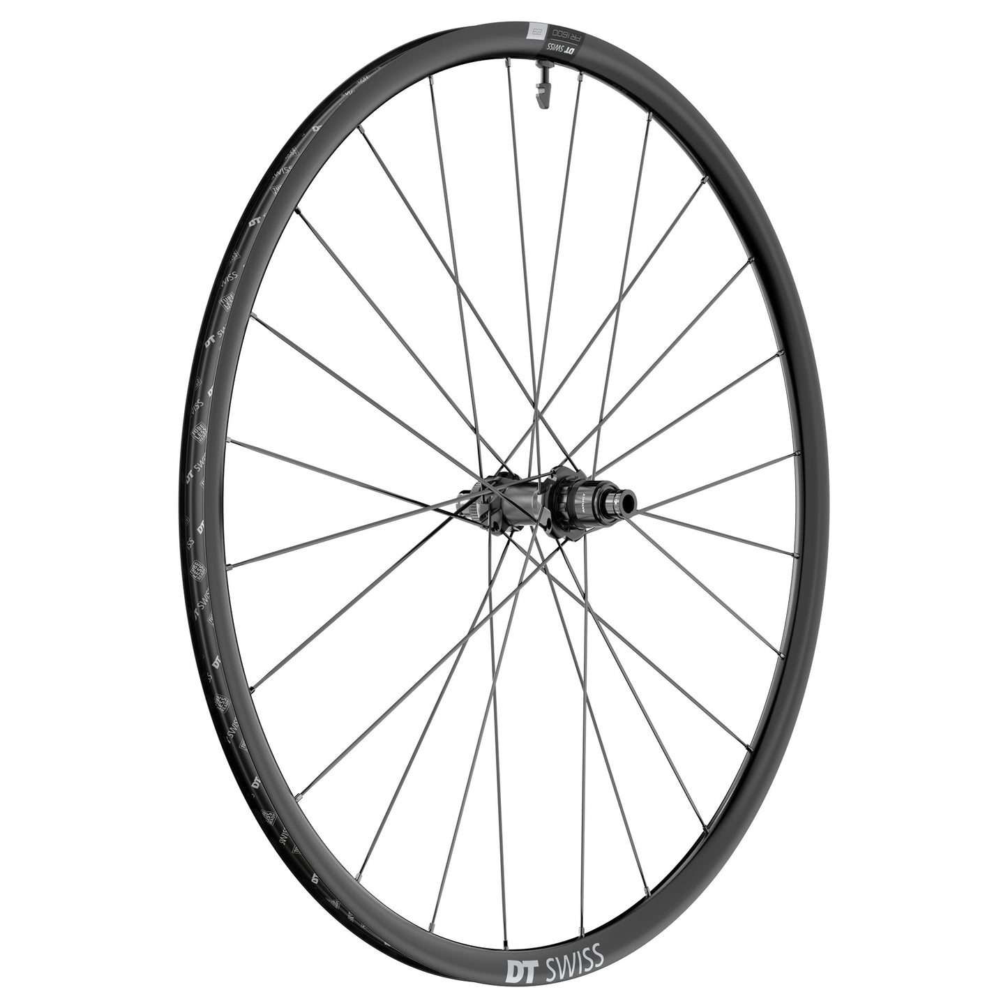 Tylne koło DT SWISS PR 1600 SPLINE 23 DIC Tubeless Ready (Center Lock)