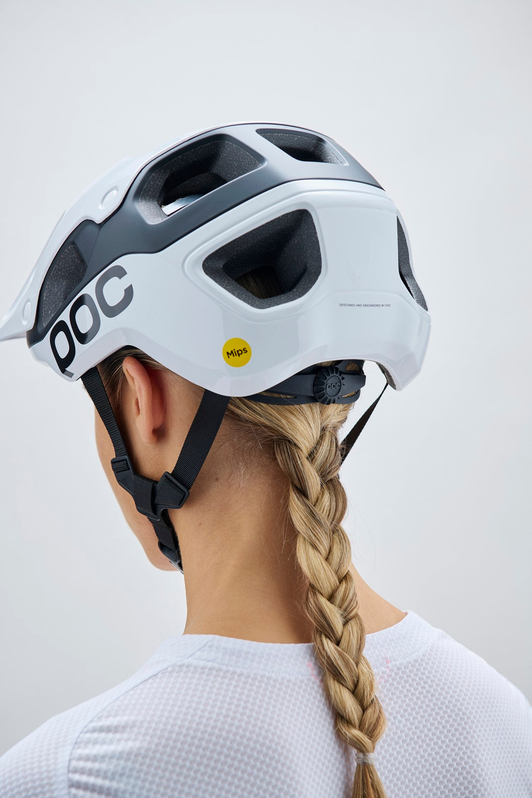Kask MTB POC CULARIS PURE biały/czarny matowy