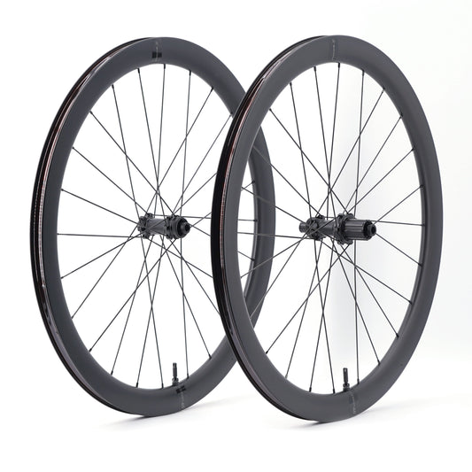 Pair of SCOM CORSA 45 Tubeless Ready Wheels (Center Lock)