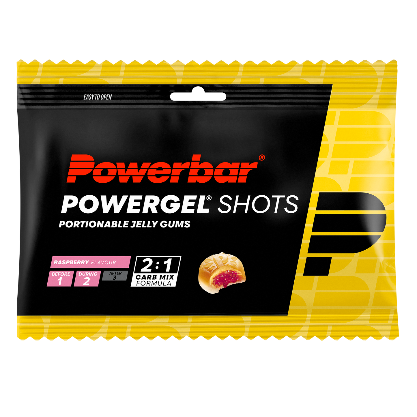 POWERBAR POWERGEL Shots cukierki (60gr) Malina
