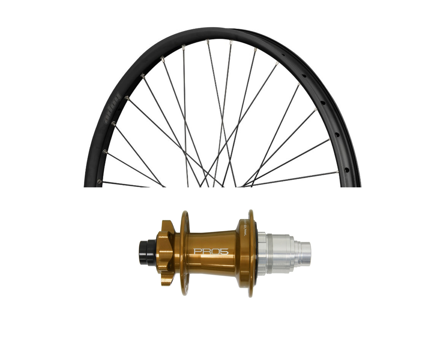 HOPE FORTUS 30 W 29" PRO 5 12x148 mm Brązowe tylne koło