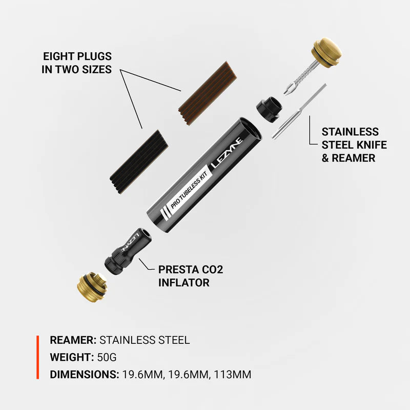 Narzędzia wielofunkcyjne LEZYNE KIT PRO TUBELESS