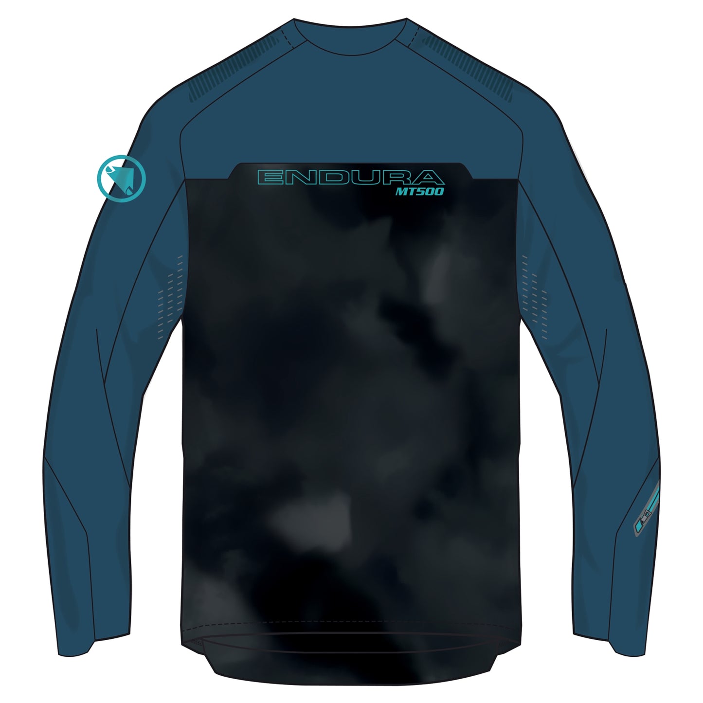 ENDURA MT500 BURNER Long Sleeve Jersey Blue 2025