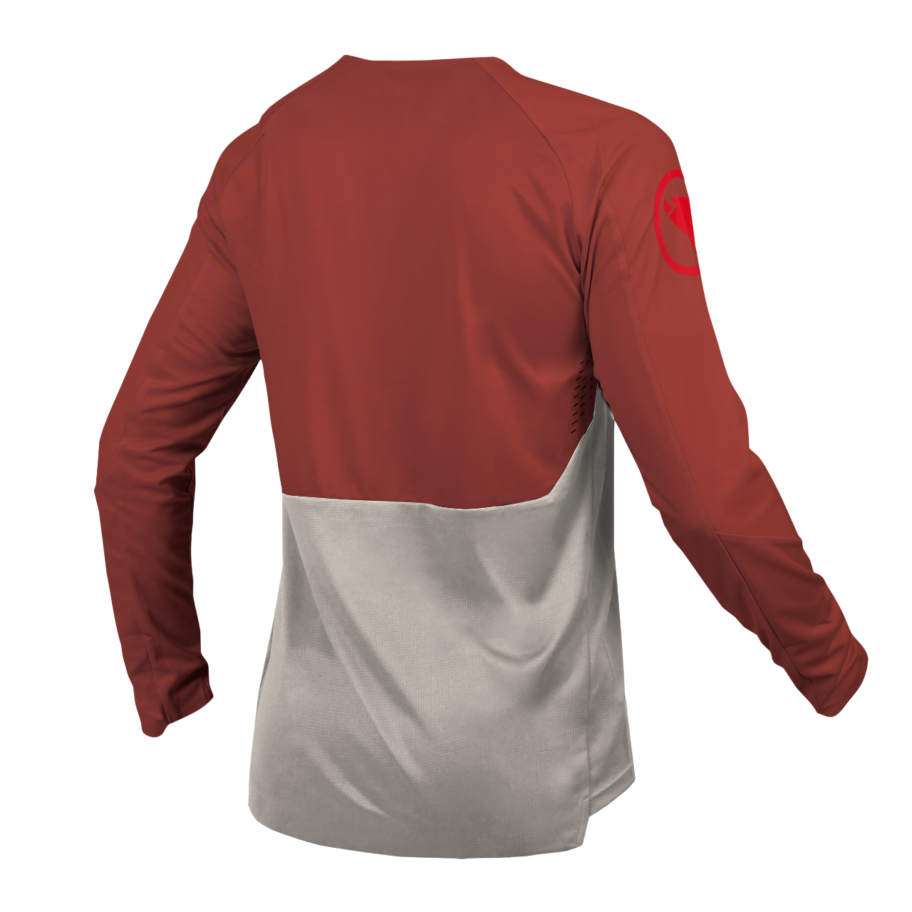 ENDURA MT500 BURNER Long Sleeve Jersey Red 2025