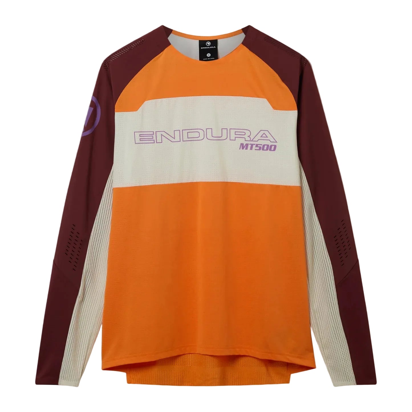 ENDURA MT500 BURNER LITE Long Sleeve Jersey Orange