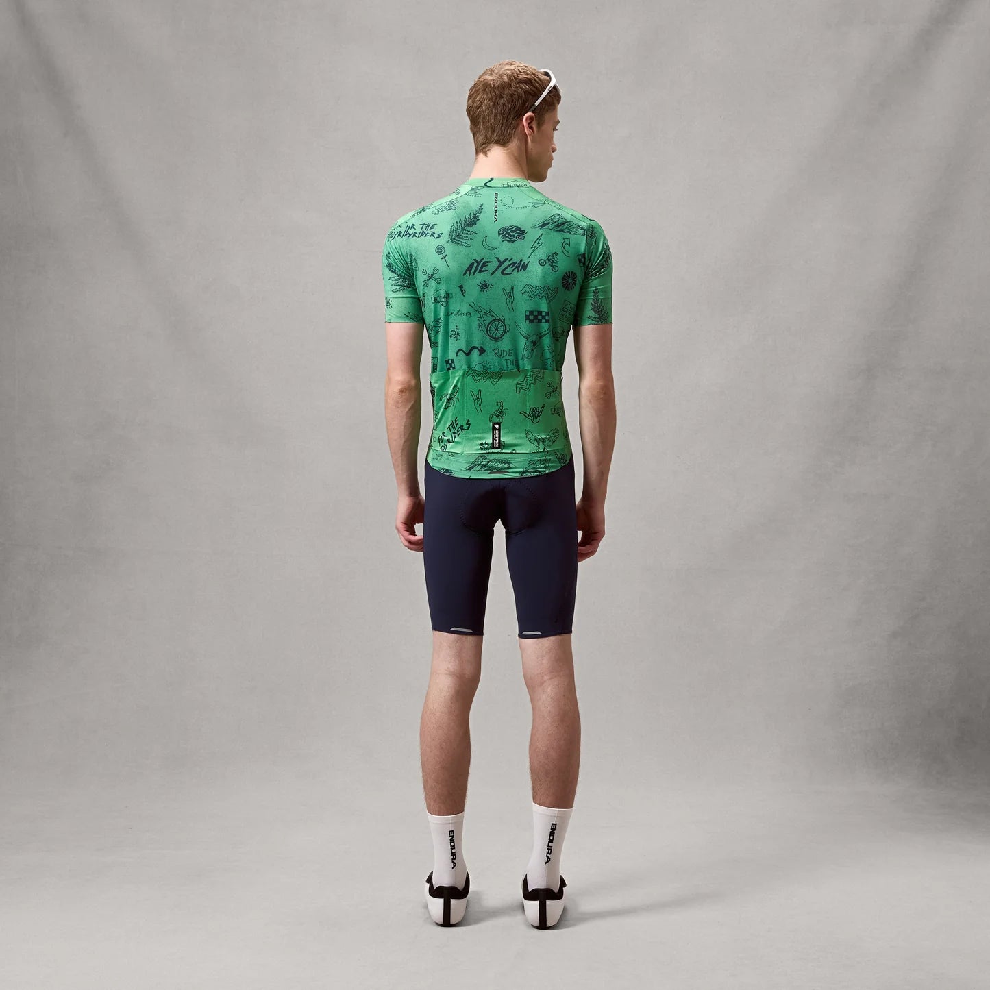 ENDURA PRO SL PRINT Short Sleeve Jersey Green