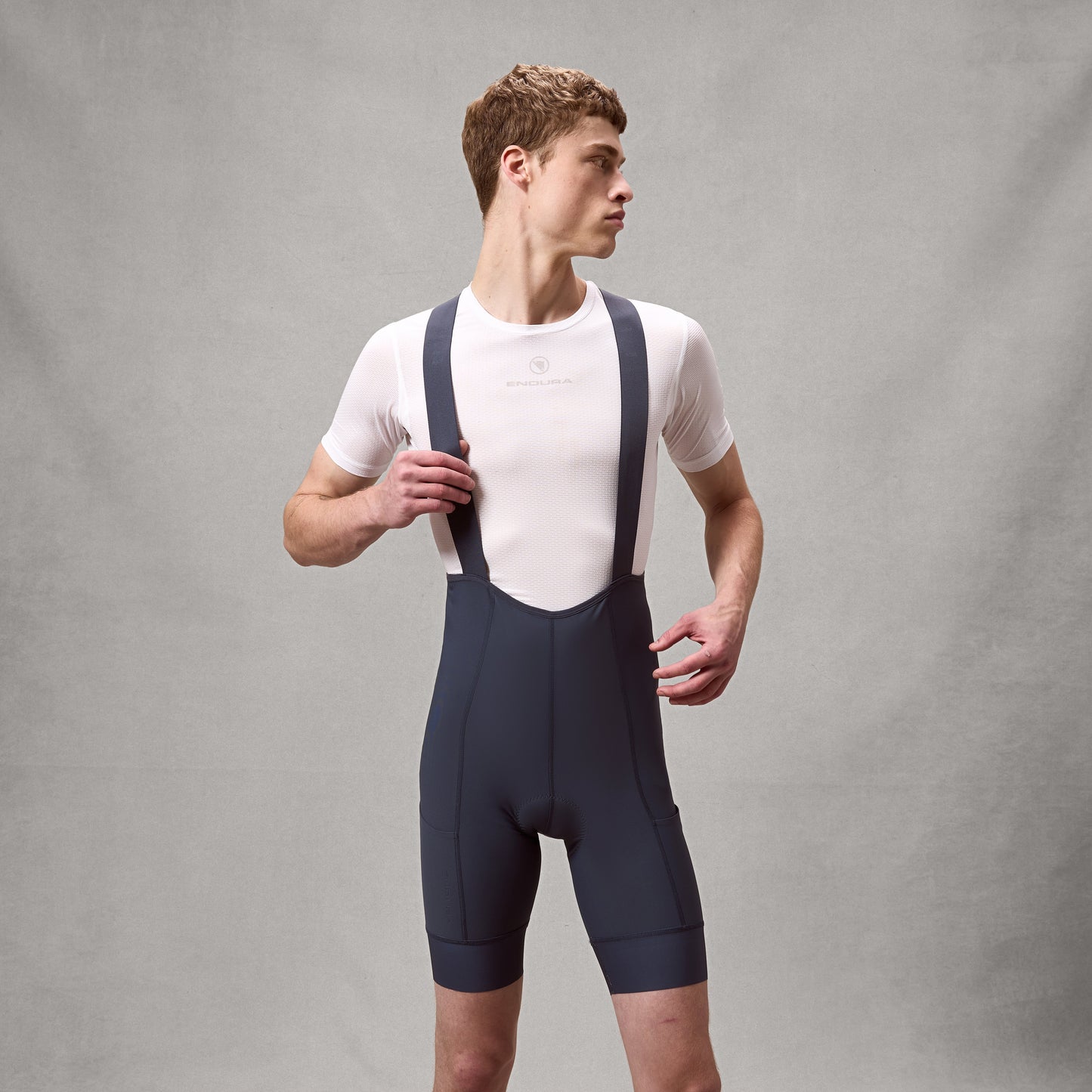 Spodenki ENDURA LOOP Carbon Bib Short Grey