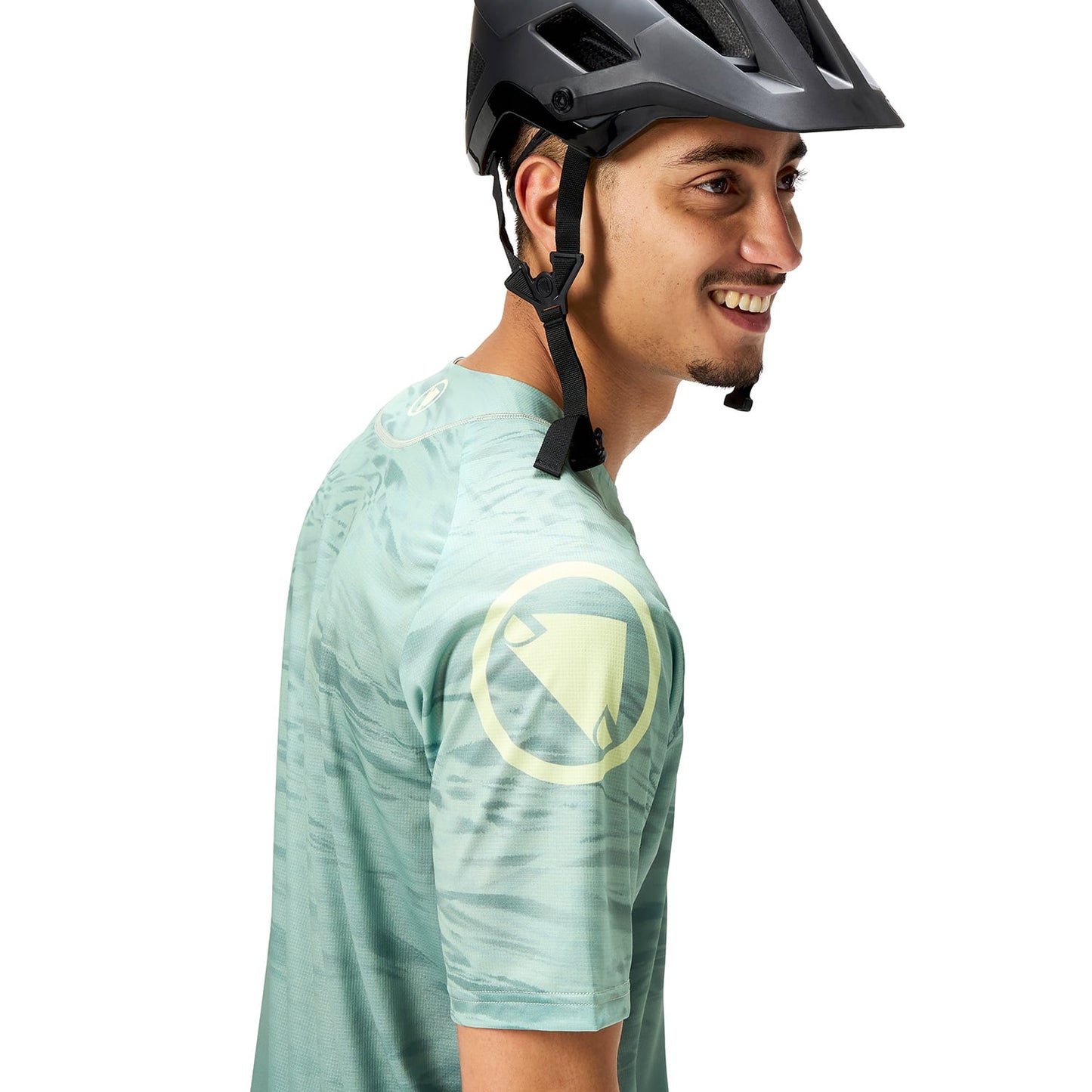 ENDURA MARBLE LTD PRINTED Short Sleeve Jersey Green 2025