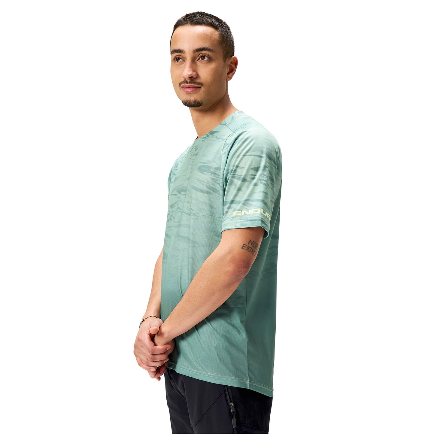 ENDURA MARBLE LTD PRINTED Short Sleeve Jersey Green 2025