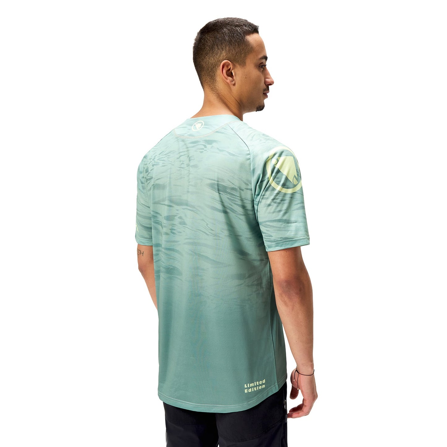 ENDURA MARBLE LTD PRINTED Short Sleeve Jersey Green 2025