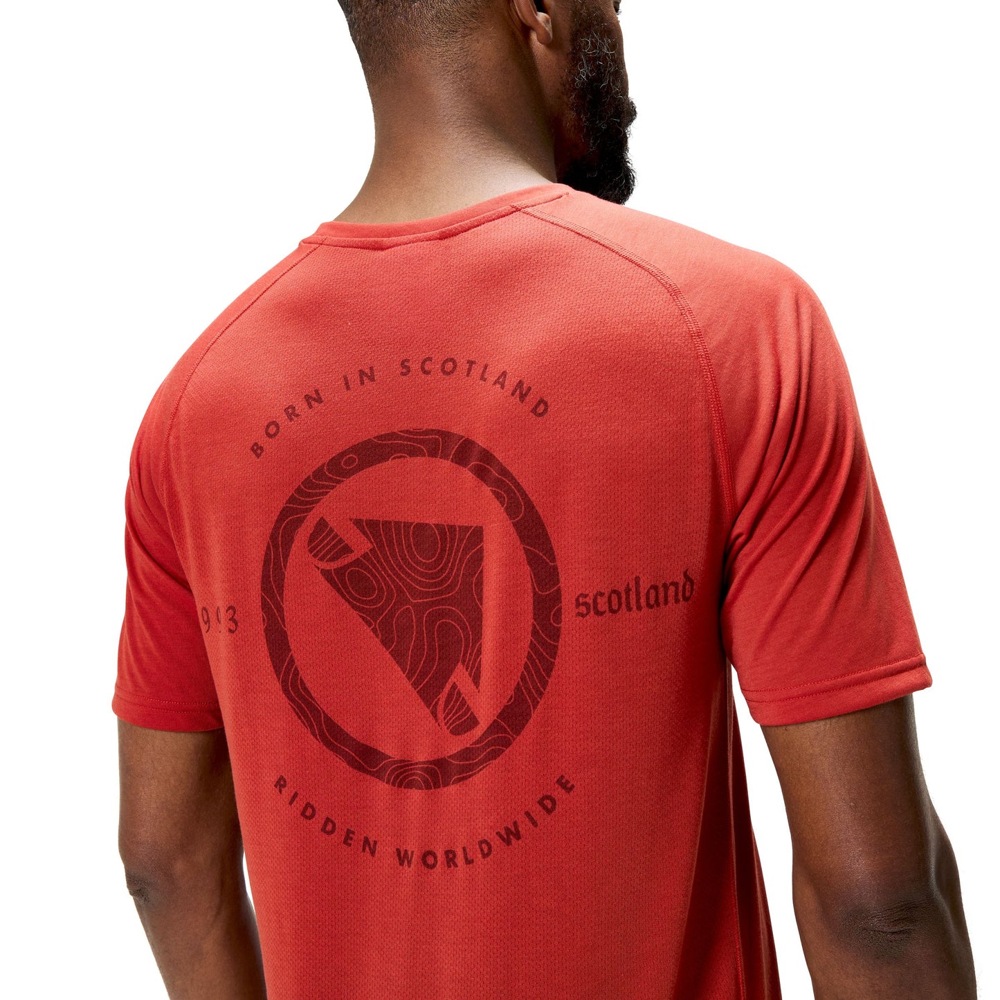 ENDURA LOOP Short Sleeve Jersey Red 2025