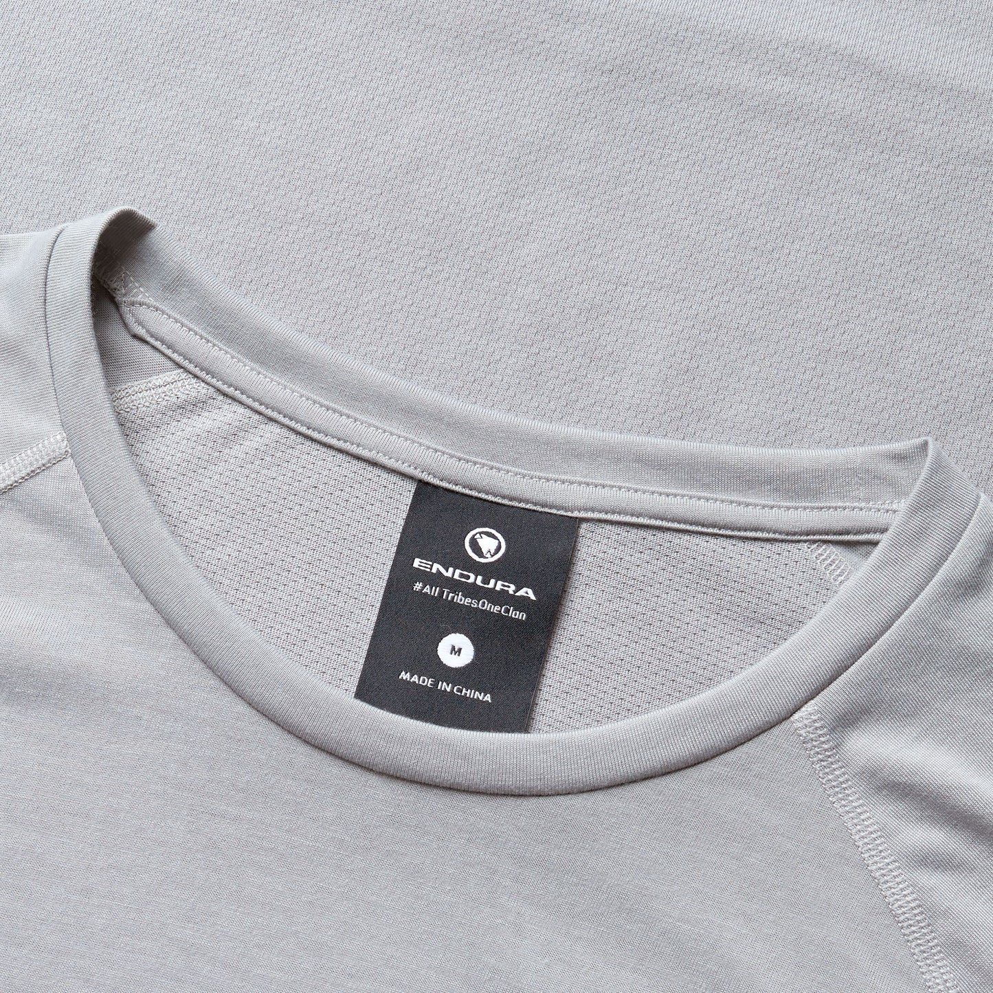 ENDURA LOOP Short Sleeve Jersey Grey 2025